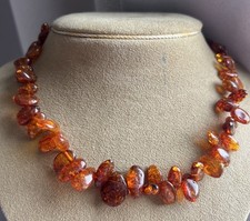Antique amber choker d'occasion  Expédié en Belgium