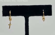 gold cross earrings for sale gold cross earrings for sale Detroit
