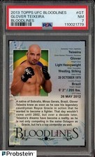 2013 Topps UFC Bloodlines Bloodlines #GT Glover Teixeira PSA 7 QUASE PERFEITO comprar usado  Enviando para Brazil