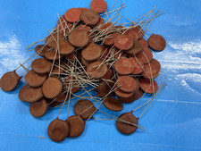 Capacitor de disco de cerâmica vintage 4F 25 peças 200pf 10% 3KV N1500-N1600 comprar usado  Enviando para Brazil
