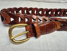 Leder gürtel messing gebraucht kaufen  Bad Endorf
