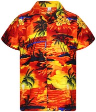 Funky chemise hawaïenne d'occasion  Expédié en France