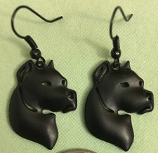 Pit bull earrings for sale  Goleta