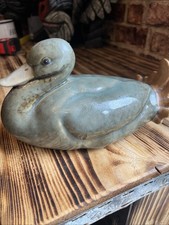 Beautiful pottery duck for sale  BECCLES