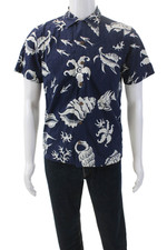 Camisa polo masculina Ralph Lauren ajuste personalizado botão azul marinho branca tamanho pequeno comprar usado  Enviando para Brazil