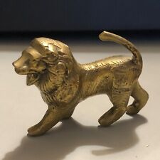 Lion bronze doré d'occasion  Nantes-