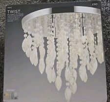 next chrome ceiling light for sale  ATHERSTONE