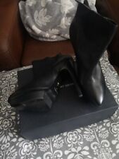 Womens black leather for sale  LEEDS