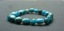 Bracelet perles apatite d'occasion  Bordeaux-