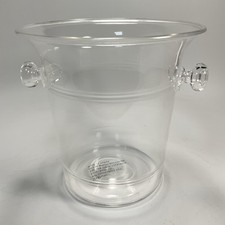 Balde de champanhe acrílico transparente vinho gelado com alças suporte para garrafa comprar usado  Enviando para Brazil