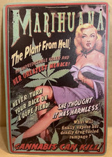 Weed metal tin for sale  Mc Cormick