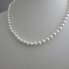 Kette muschelkernperlen rund gebraucht kaufen Kette muschelkernperlen rund gebraucht kaufen  Wolfratshausen