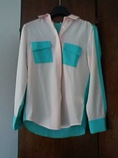 Camicia bicolor denny usato  Verona