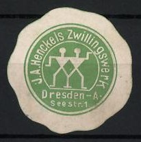 Reklamemarke dresden henckels gebraucht kaufen  Berlin