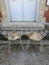 Anciennes chaises jardin d'occasion  Vitry-le-François