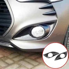 Capa de farol de neblina dianteira de fibra de carbono real para Hyundai Veloster Turbo 11-17 comprar usado  Enviando para Brazil
