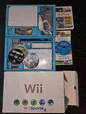 Pacote de console esportivo Nintendo Wii branco muito bom estado na caixa pacote completo na caixa/com extras, usado comprar usado  Enviando para Brazil