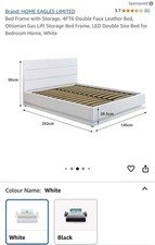 Ottoman double bed for sale  CROYDON