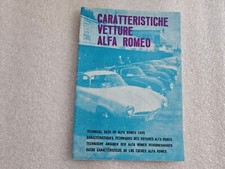 9/1959 Brochure Catalogo ALFA ROMEO caractéristiques gamme, usado comprar usado  Enviando para Brazil