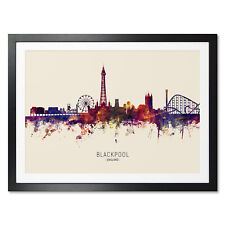 Blackpool skyline poster for sale  UK