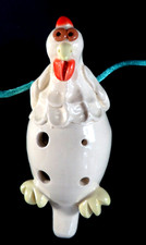 Stoneware chicken ocarina for sale  North Smithfield