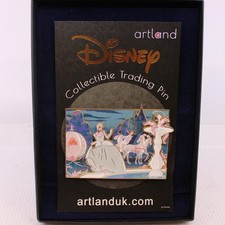 Pin Artland LE Disney Artland Reino Unido Cinderela Jumbo Caltsoudas Arte Ouro, usado comprar usado  Enviando para Brazil