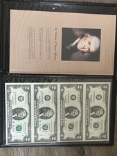 Uncut sheet two for sale  Flint