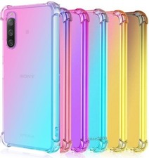 Capa telefone fina silicone transparente à prova de choque para Sony Xperia 1 10 VI 5 IV III comprar usado  Enviando para Brazil