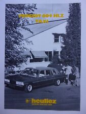 Peugeot 604 hlz for sale  BENFLEET