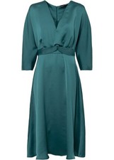 Midikleid petrolblau damen gebraucht kaufen  Deutschland