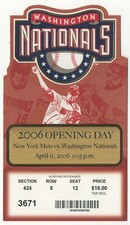 2006 washington nationals for sale  Merrifield