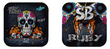 Ruby sugar skull for sale  Delray Beach