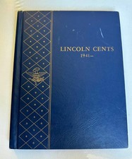 Whitman Bookshelf Album #9406 Lincoln Cents 1941- comprar usado  Enviando para Brazil