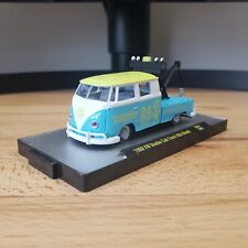 Caminhão cabine dupla M2 Machines 1960 VW modelo EUA R84 fundido 1:64 comprar usado  Enviando para Brazil