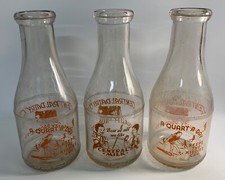 Vintage quart milk for sale  New Philadelphia