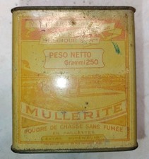 Scatola latta polvere usato  San Teodoro