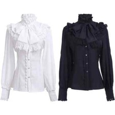 Victorian blouse womens d'occasion  Expédié en Belgium
