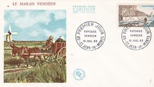1965 fdc paysage d'occasion  Mortagne-du-Nord