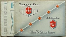 Usado, Folheto de vendas de carros Ford Consul & Zephyr Six 1951 #Z9503/1050 comprar usado  Enviando para Brazil