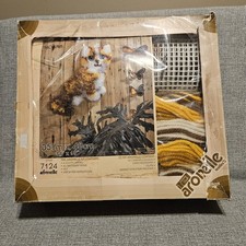Vintage 1980 Aronelle Kit de Gancho de Trava Têxtil Cubo de Tigre Bebê Pendurado na Parede Novo em folha comprar usado  Enviando para Brazil