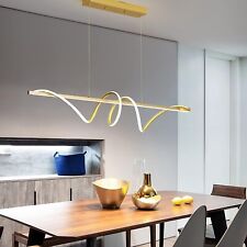 Gold modern pendant for sale  LUTON