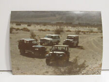 FOTOGRAFIA ENCONTRADA VINTAGE DÉCADA DE 1980 COR ARTE ORIGINAL JIPE DO DESERTO CJ 5 7 J20 comprar usado  Enviando para Brazil