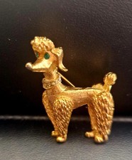 Broche epingle caniche d'occasion  Soultz-Haut-Rhin