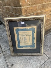 Antique framed poster for sale  CIRENCESTER