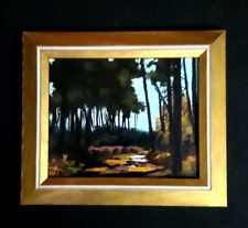 Paysage huile chemin d'occasion  Mimizan
