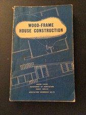Construção de casa com estrutura de madeira (capa macia) L. O. Anderson and O. C. Heyer 1955 comprar usado  Enviando para Brazil