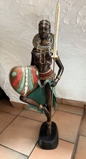 Massai figur metall gebraucht kaufen  Römerberg
