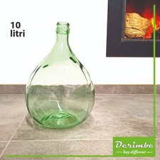 Damigiana vetro verde usato  Lecce