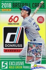 2018 Donruss Baseball enorme Lacrado De Fábrica Caixa De Cabide 60 Cartas-Holo Paralelo Verde comprar usado  Enviando para Brazil