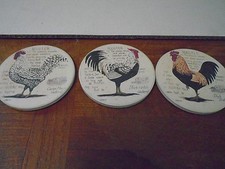 Set three rooster for sale  Bluffton